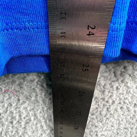 Time and Tru Womens Top Medium‎ 8/10 Blue Pullover Short Sleeve Shirt Lot of 2 - Picture 10 of 11